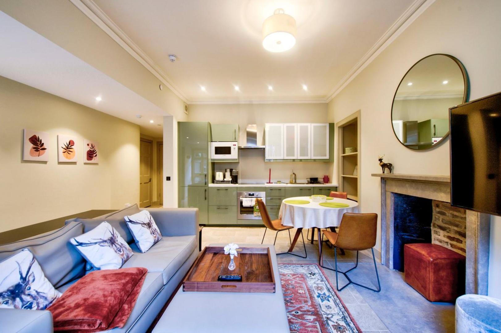 Guestready - Manor Place Basement Appartement Edinburgh Buitenkant foto